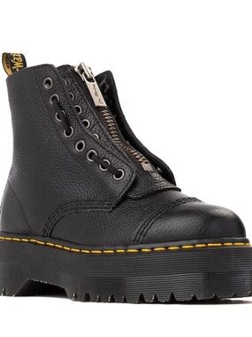 Dr. Martens Sinclair platform black boots